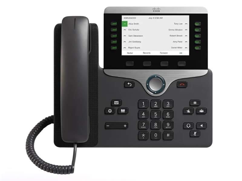 Cisco IP Phone 8841 5" Renkli Ekranlı