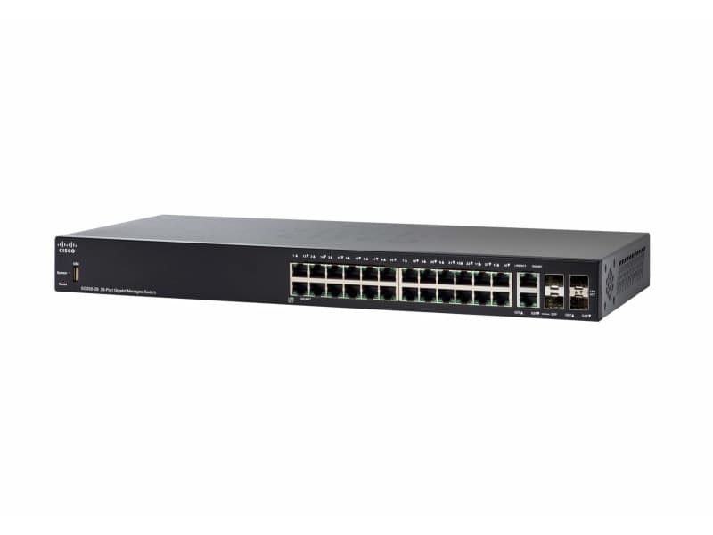 Cisco SG350-28 28-Port Gigabit Managed Switch
